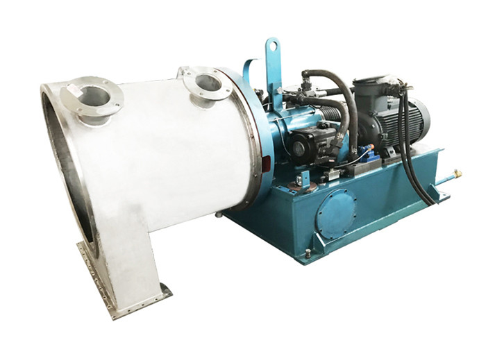 Continuous Two Stage Salt Separation Horizontal Pusher Centrifuge Machine