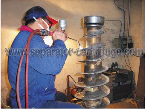 Waste Water Treatment Decanter Centrifuge With Filter Cake Delivery System