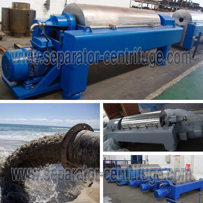 Sludge Dewatering Decanter Centrifuge Wastewater Treatment Plant Equipment