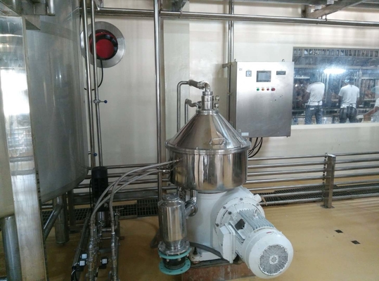 Industrial Continuous Disc Centrifuge Separator 1500L / H For Spirulina Chlorella