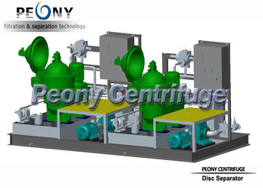 Self Cleaning Separator - Centrifuge For 4000 LPH Partial Discharge Waste Oil Recycling Plant for Ship