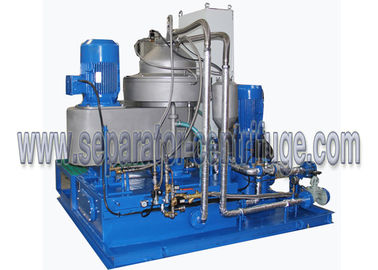 Disc Solid - Liquid-liquid Centrifugal Separator self cleaning Industry Marine Oil Separator