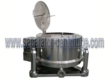 Stainless Steel Batch Top Discharge Basket Centrifuge , Industrial Centrifuge Machine