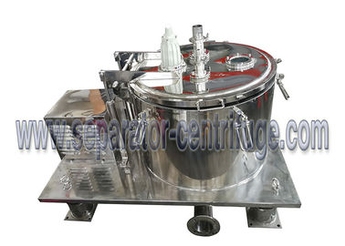 Hermetic Closure Plate Manual Top Discharge PPTD Food Centrifuge With CIP System