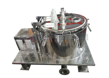 CBD Oil Cannabis Extraction Industrial Basket Centrifuge Equipment With PLC