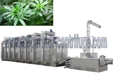 304 Steel Belt Conveyor Industrial Dryer Machine For Herbaceous CBD Hemp Plant