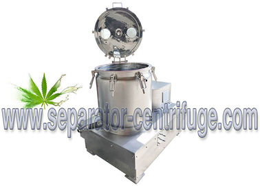 High Efficient Hemp Extraction Machine BB PLC Wash And Dry Extraction Basket Centrifuge