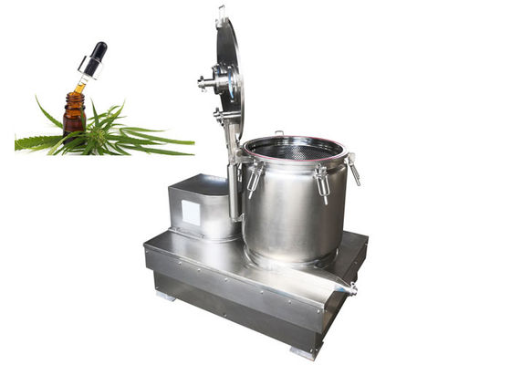 CBD Oil Extraction Industrial Basket Centrifuge Cannabis Drying Machine With Filter Bag