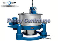 Horizontal Basket Centrifuge Pump / High Efficiency Separator / Scraper Bottom Discharge Centrifuge