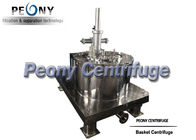 PLC control High Performance Stainess Steel Polished Basket Scraper Bottom Discharge Pharmaceutical Centrifuge