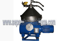 PLC Control Self - Cleaning Disc Separator Centrifuge Brewery System With Belt Drive