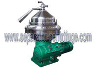 Two Phase Solid Removing Disk Stack Centrifuge , Beer Yeast Centrifugal Separator
