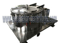 CE Vertical Basket Centrifuge Hemp Oil Extraction From Ethanol Cannabidiol