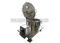 ISO Ex - Proof over-current protection Basket Centrifuge Machine For Ethanol Mixture Oil Extraction