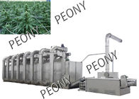 High Efficient Continuous Tunnel Dryer System For CBD Hemp Plant Material