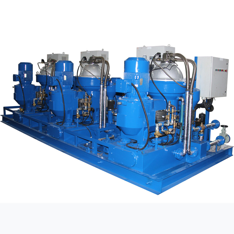 Land Power Plant Fuel Oil Handling System Separator , Marine HFO Treatment Module
