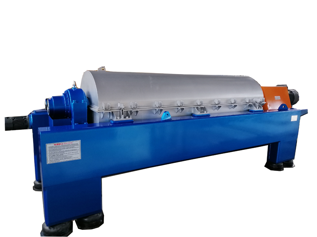 Continuous Decanter Centrifuges for Barite Recovery and Dewatering