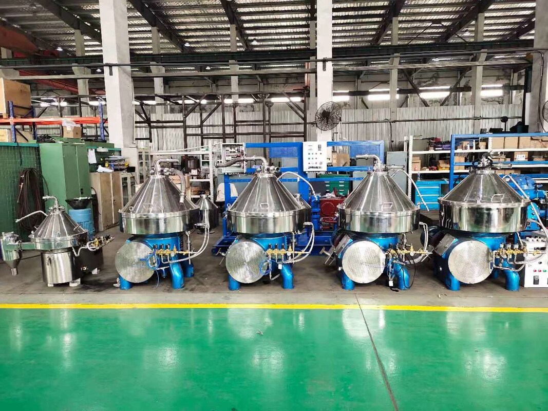 PLC Control Craft Beer Separation Disc Type Separator with Pressure ...