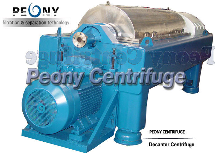 Water Sludge Decanter Centrifuge Decanter Type With PLC Control