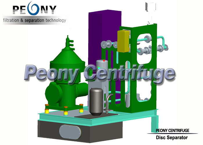 Fuel Oil Disc Separator - Centrifuge , Solid Liquid Separation Equipment