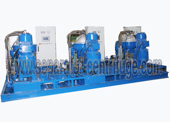 14000LPH 3-phase Oil Water Solid Centrfiugal Oil Separator Full Hydraulic