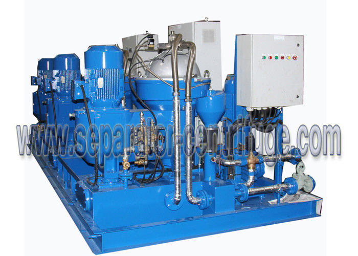 Industrial Disc Stack Centrifuges , Oil Purifier Separator CE ISO