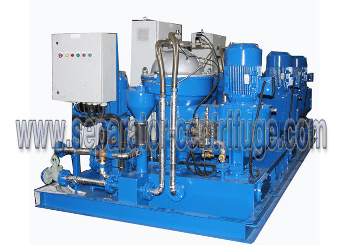 Industrial Disc Stack Centrifuges , Oil Purifier Separator CE ISO