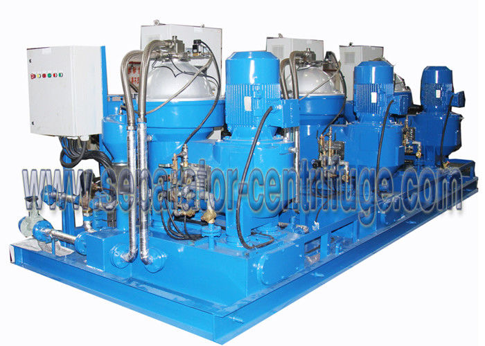 Self Cleaning Marine Disc Centrifugal Oil Separator Full Discharge 3000 LPH
