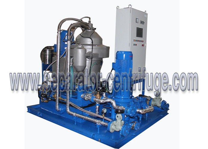 Automatic Skid Mounted Type Centrifugal Mineral Fuel Oil Handling Separator System for 3-phase Separation