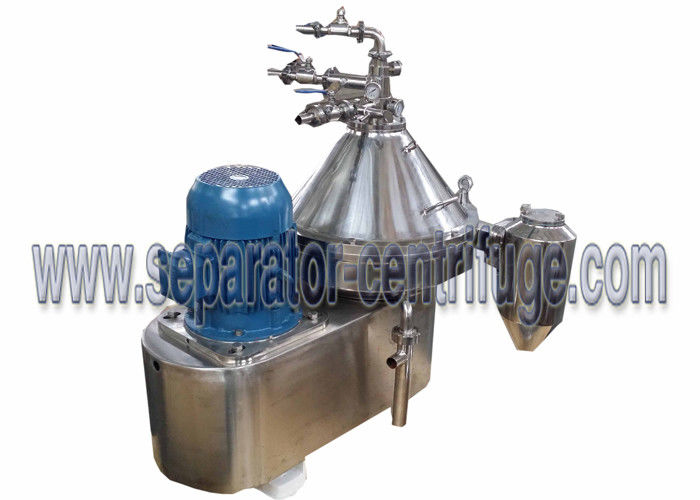 Automatic Milk Centrifuge Separator Machine , Solid And Liquid Separation