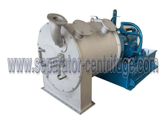 Two Stage Horizontal Continuous Pusher Centrifuge For Snow Salt
