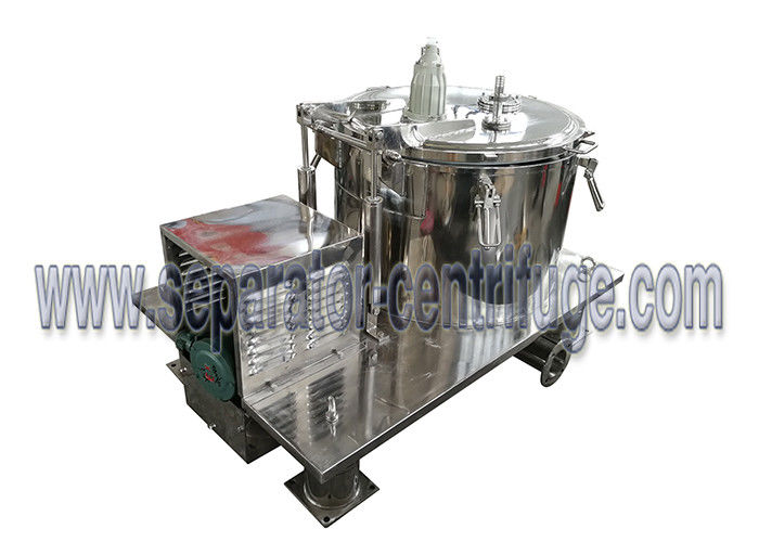 Basket Type Chemical Centrifuge for Hemp Oil Extraction , Centrifugal Equipment