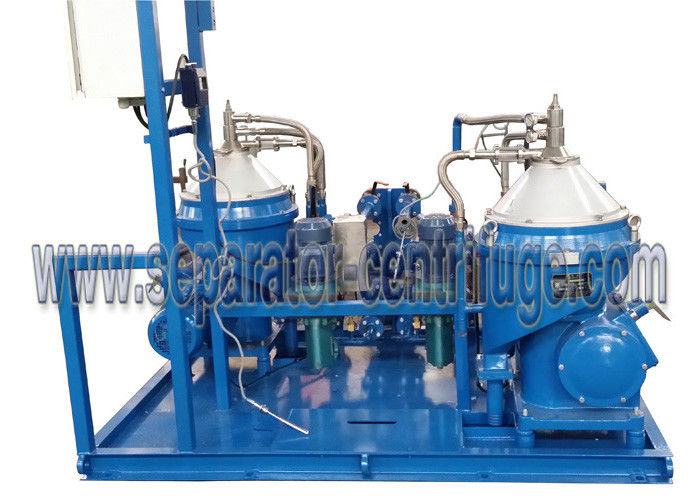 6000 LPH Self Cleaning Disc Stack Centrifuges of Diesel Oil Separator Unit