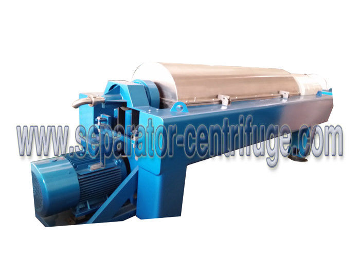 Advanced Designed Two Phase Food Decanter Centrifuge, Simple Operate Solid Bowl Centrifuges