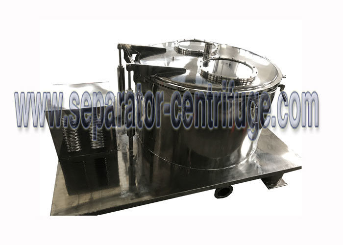 Model PPTD Stainless Steel Hemp Essential Oil Extraction Centrifuge Washing With Alcohol