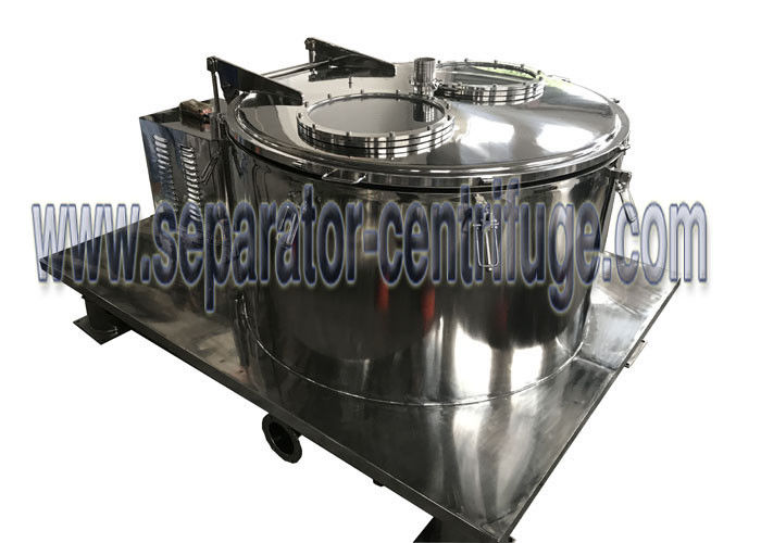 Model PPTD Stainless Steel Hemp Essential Oil Extraction Centrifuge Washing With Alcohol