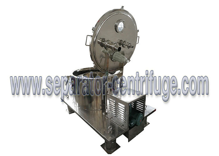 Dry Material Dip in Ethanol and Dewater by High Speed Centrifuge for Essential Oil Process