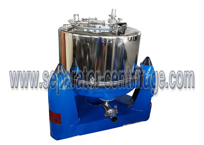 3 Column PTDM Manual Food Centrifuge / Filtrating Equipment with Intermittent Operation