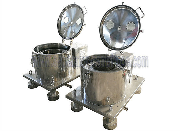 Model PPTD Top Discharging Centrifuge For Ground Plant Washing With Alcohol