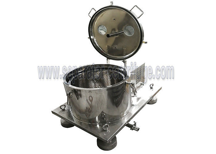 Hot sale Basket Centrifuge equipment to Spin out Alcohol from Dry Material