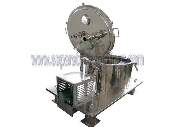ISO Ex Proof Basket Centrifuge Machine For Ethanol Cannabis Oil Extraction