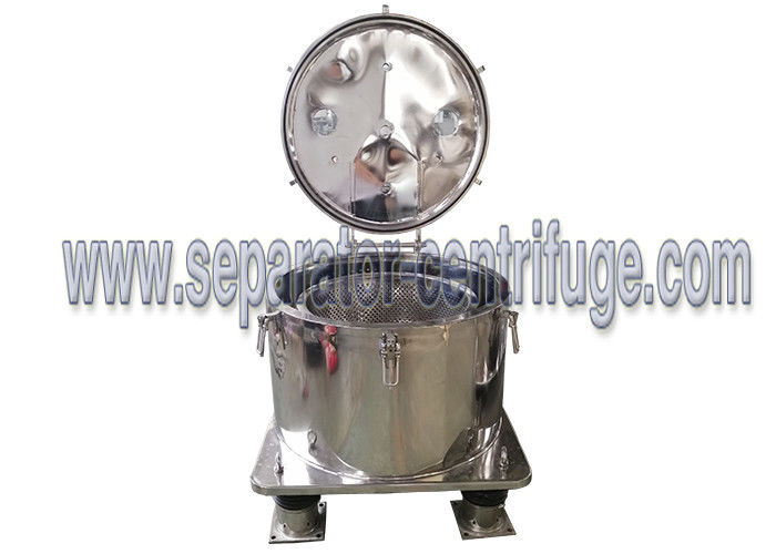 Plate Top Discharge Basket Type Centrifuge , Solid Liquid Separation PPTD