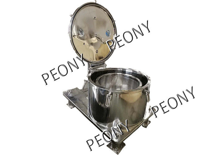 Plate Top Discharge Basket Type Centrifuge , Solid Liquid Separation PPTD