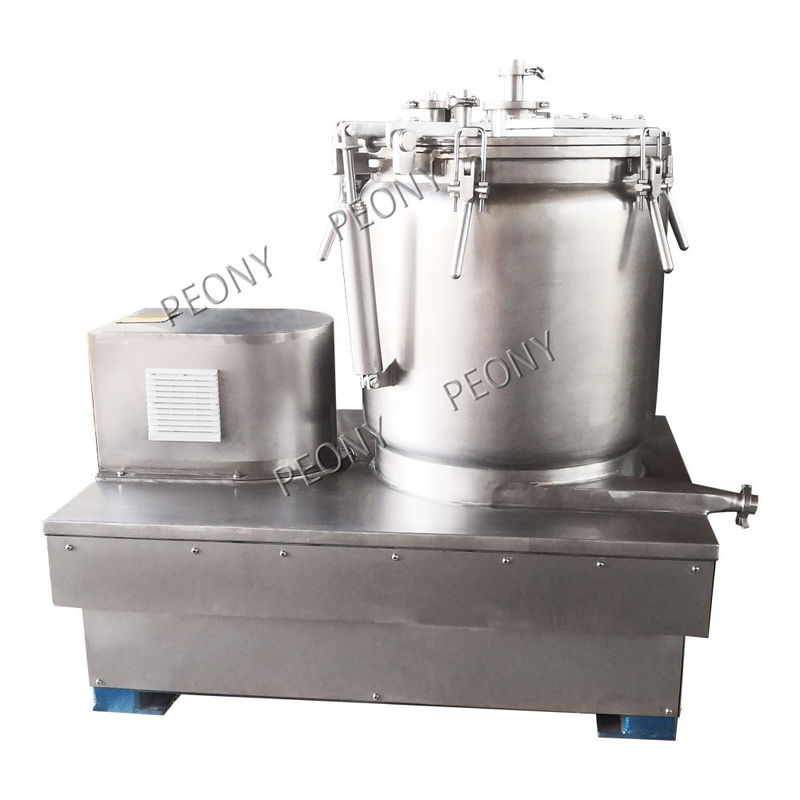 SS304 Vertical Basket Centrifuge Explosion Proof CBD Washing Oil Extraction Machine