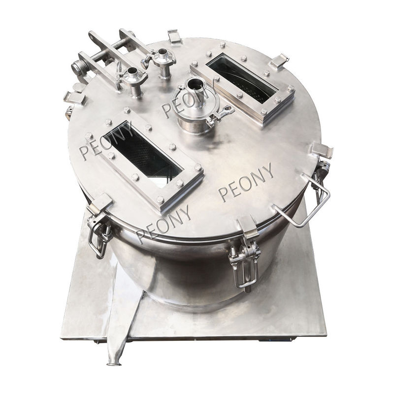 Industrial CBD Oil Extraction Basket Type Centrifuge Cannabis Extraction Centrifuge
