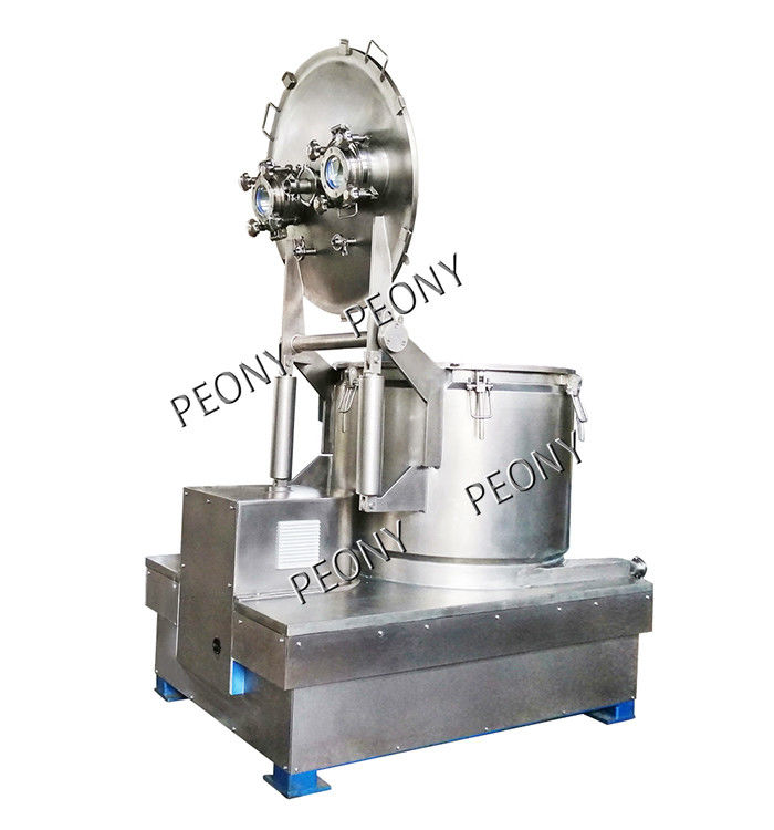 Hemp Extraction Machine Industrial Basket Centrifuge Equipment By Using Ethanol