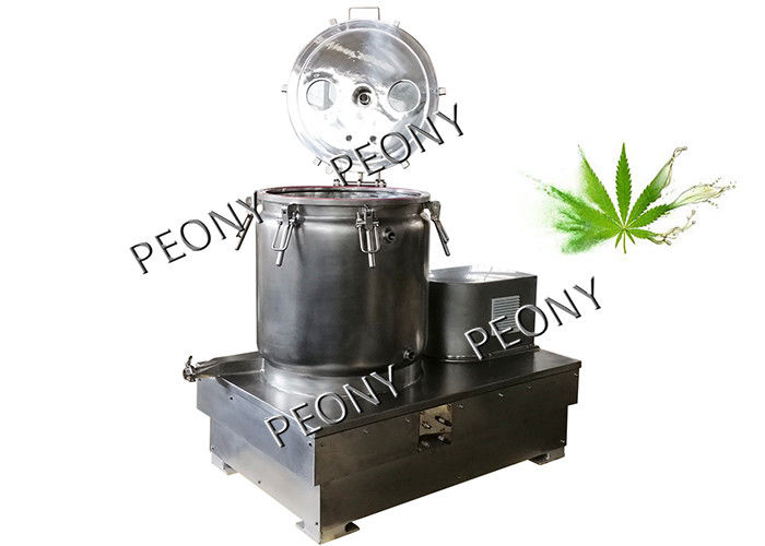 High Efficient Hemp Extraction Machine BB PLC Wash And Dry Extraction Basket Centrifuge