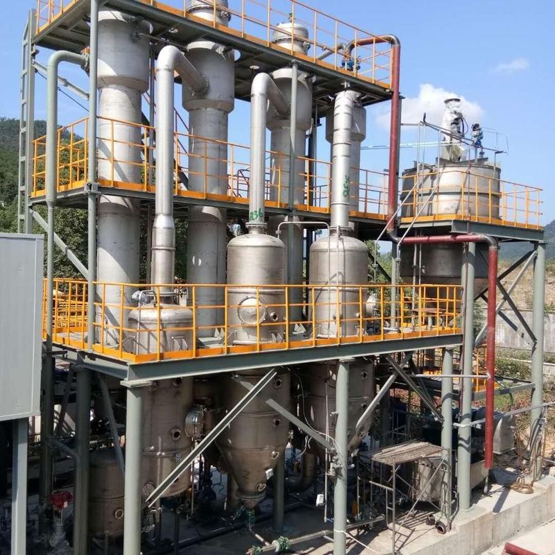 Professional Grade Industrial MVR Evaporator For Wastewater Treatment Plant