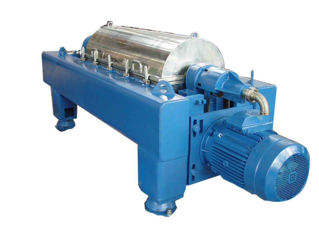 Peanut Skin Dewatering Decanter Centrifuge , High Speed Centrifuge Full Automatic