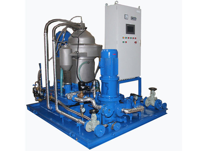 High performance disc starck lube oil / diesel oil / fuel oil separator with heating device